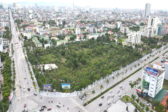 Khu “đất vàng” giữa trung tâm Vinh sắp được khai thác sau nhiều năm bỏ hoang