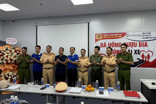 Hưng Yên: Ra mắt mô hình “Doanh nghiệp an toàn giao thông”