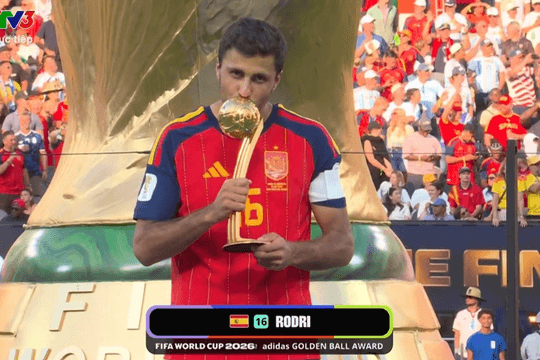 Rodri nói gì sau khi cùng Tây Ban Nha vô địch World Cup 2026?
