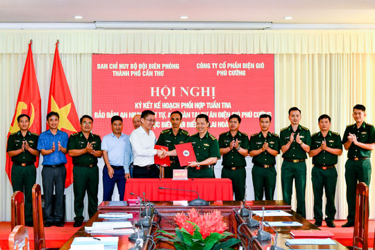 Tăng cường phối hợp bảo đảm an ninh Dự án Điện gió Phú Cường
