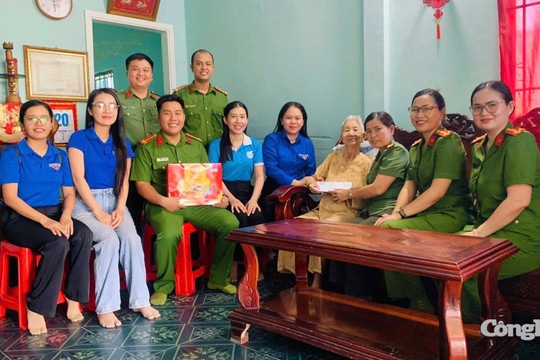 Chuỗi hoạt động tri ân ý nghĩa của tuổi trẻ Công an TP Cần Thơ