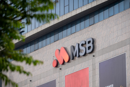 MSB tăng vốn điều lệ lên tối đa 37.440 tỷ đồng