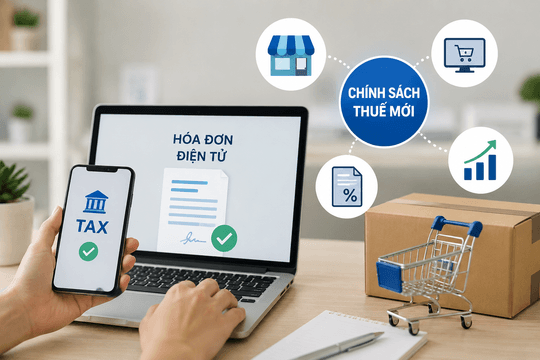 Chính sách thuế mới gỡ vướng cho hộ kinh doanh bán hàng đa kênh