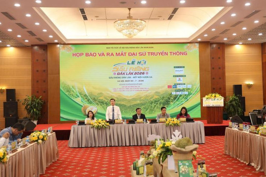 Đắk Lắk tổ chức Lễ hội Sầu riêng 2026 với 17 hoạt động