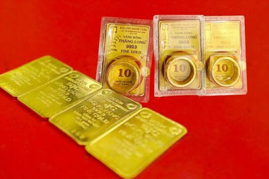 Giá vàng trưa 22/7: Vàng miếng SJC lên 147 triệu đồng/lượng, vàng nhẫn chạm 147,5 triệu đồng