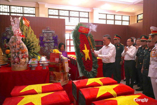 Thư của Tổng Bí thư, Chủ tịch nước Tô Lâm nhân dịp kỷ niệm 79 năm Ngày Thương binh-Liệt sỹ