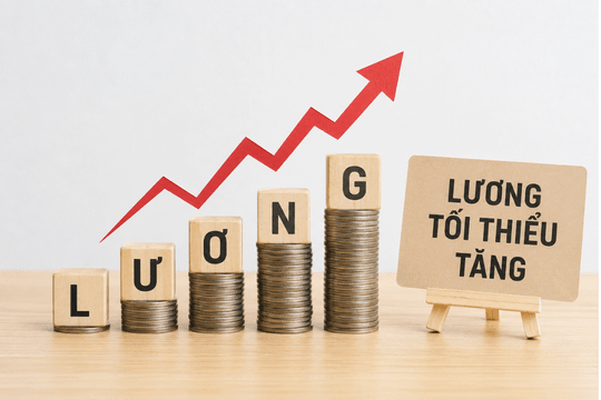 Lương tối thiểu vùng có thể tăng thêm 7,8% từ năm 2027