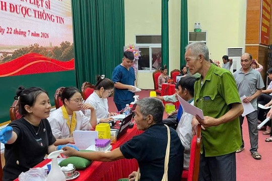 Sơn La thu nhận mẫu ADN cho 74 thân nhân liệt sĩ tại xã Chiềng Hặc