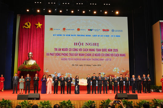 TPBank ủng hộ 15 tỷ đồng cho Quỹ “Đền ơn đáp nghĩa”