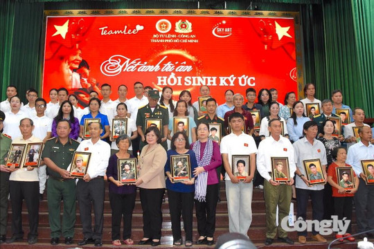 "Tri ân người giữ lửa", thắp sáng nghĩa tình tháng Bảy