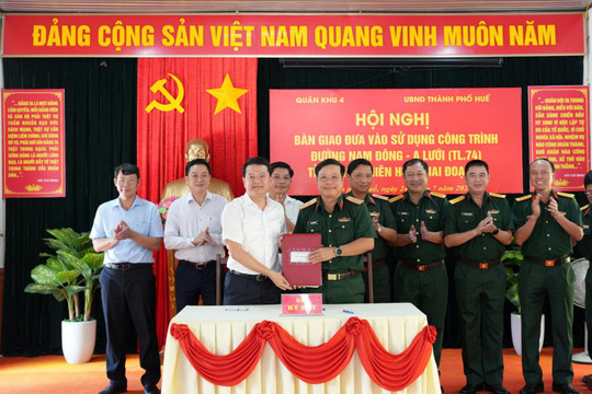 Đưa vào sử dụng tuyến đường Nam Đông – A Lưới gần 500 tỷ đồng
