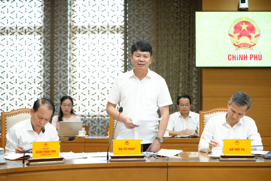Hoàn thành báo cáo tổng rà soát văn bản quy phạm pháp luật trước ngày 2/8