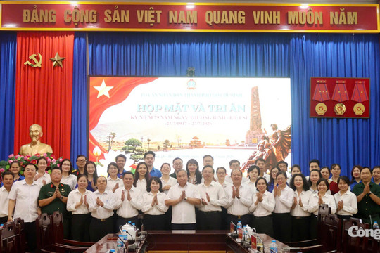 TAND TP.HCM gặp mặt, tri ân người có công