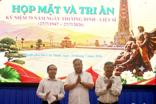 TAND TP.HCM gặp mặt, tri ân người có công