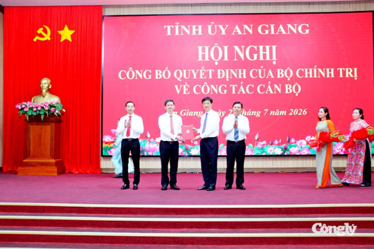 Ông Lê Quang Tùng làm Bí thư Tỉnh ủy An Giang