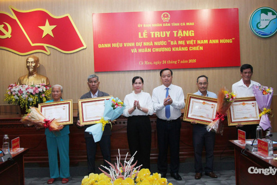 Cà Mau tri ân các Mẹ Việt Nam Anh hùng và liệt sĩ