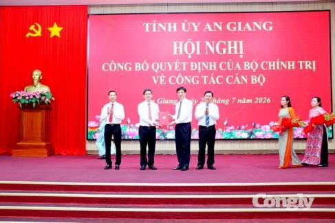 Ông Lê Quang Tùng làm Bí thư Tỉnh ủy An Giang