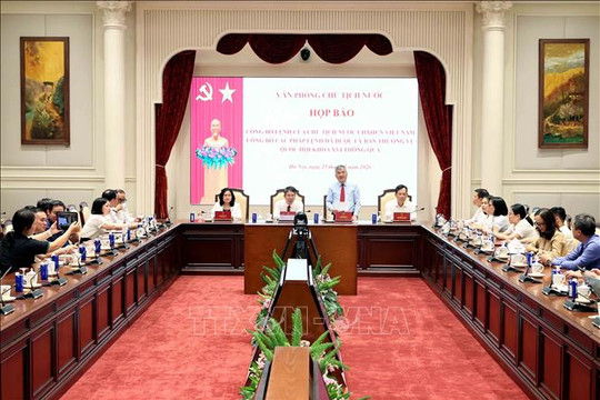 Công bố hai pháp lệnh quan trọng liên quan đến hoạt động của Tòa án