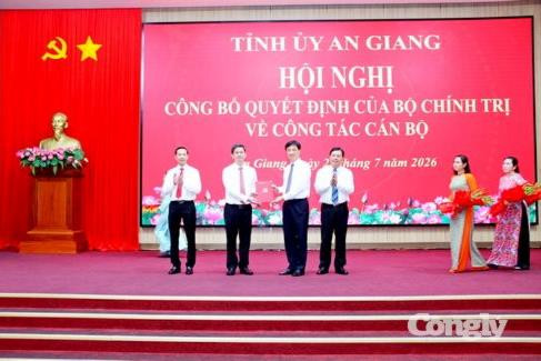 Ông Lê Quang Tùng làm Bí thư Tỉnh ủy An Giang