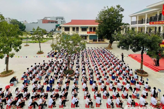 Sắp xếp mạng lưới trường công lập tại “siêu phường” Hạc Thành