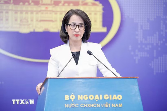 Bộ Ngoại giao thông tin về cứu hộ, cứu nạn tàu Khôi Nguyên 18 gặp nạn trên biển