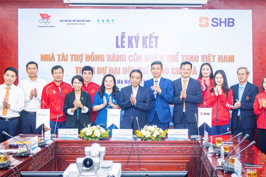 SHB đồng hành đoàn thể thao Việt Nam tại ASIAD 2026