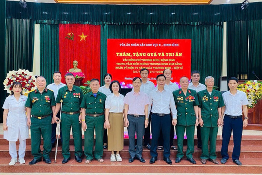 Thiết thực các hoạt động "Đền ơn đáp nghĩa" nhân Ngày Thương binh - Liệt sĩ