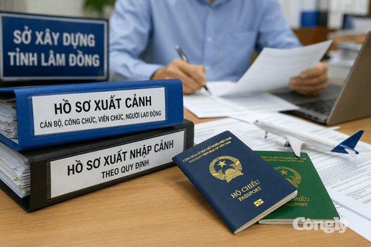 Thanh tra phát hiện Sở Xây dựng Lâm Đồng thiếu hồ sơ xuất cảnh của 35 cán bộ, viên chức