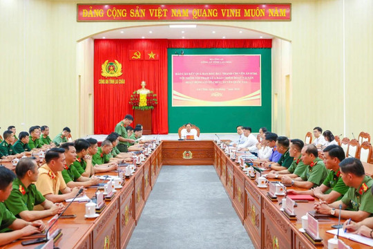 Lai Châu biểu dương lực lượng phá thành công chuyên án lừa đảo xuyên quốc gia