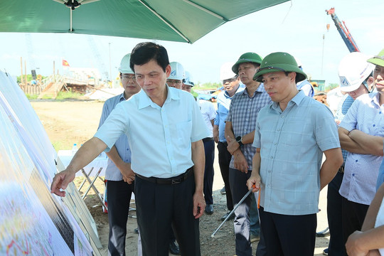 Hưng Yên: Bàn giao hơn 93% mặt bằng thi công cao tốc Ninh Bình - Hải Phòng