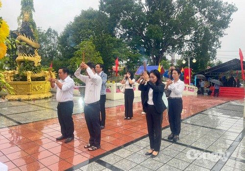 TAND khu vực 1 – Cần Thơ dâng hương tưởng niệm Anh hùng liệt sĩ