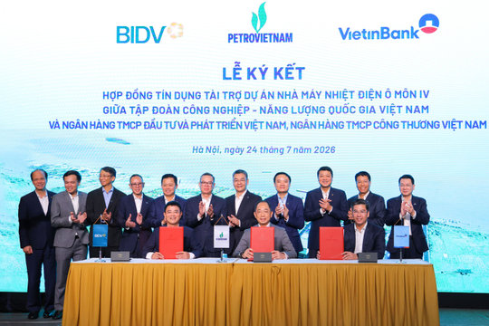 BIDV - Vietinbank thu xếp thành công tín dụng triển khai Nhiệt điện Ô Môn IV