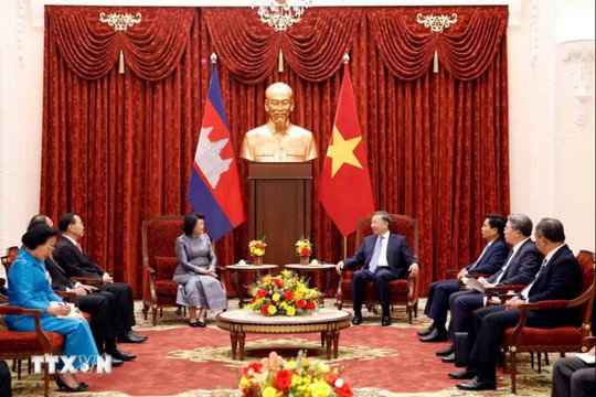 Quan hệ hai Đảng, hai nước Việt Nam-Campuchia là tài sản chung vô giá ​