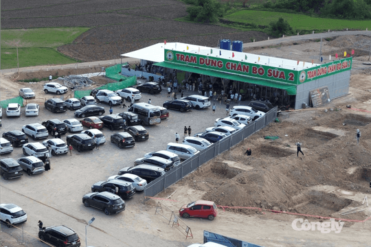 Đẩy nhanh bàn giao mặt bằng dự án trạm dừng nghỉ trên cao tốc Bắc - Nam