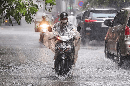 Thời tiết ngày 29/7: Mưa dông bao trùm nhiều khu vực, cảnh báo lốc sét và mưa lớn