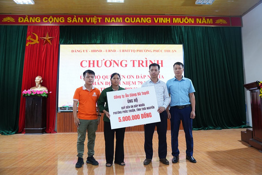 Ăn cùng Bà Tuyết chung tay ủng hộ Quỹ Đền ơn đáp nghĩa, lan tỏa truyền thống “Uống nước nhớ nguồn”