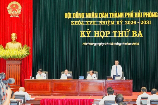 Hải Phòng thông qua 24 Nghị quyết tại Kỳ họp thứ 3 năm 2026