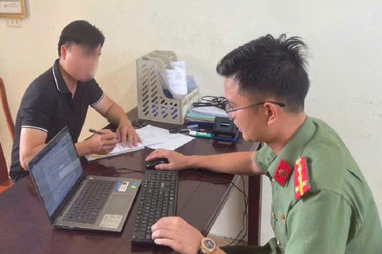 Xử phạt đối tượng đăng tin sai sự thật về sáp nhập xã
