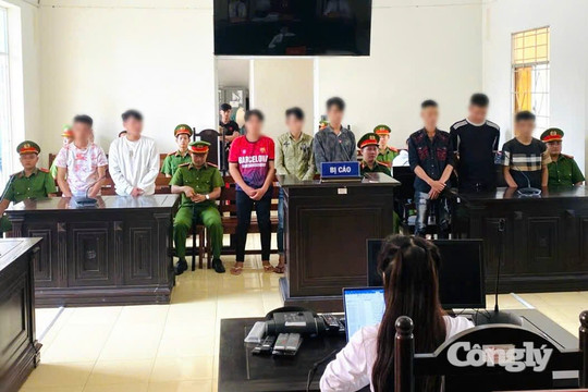 Rủ nhau trả thù cho bạn, 8 bị cáo lĩnh án