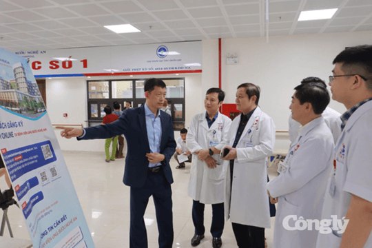 Bệnh viện Ung bướu Nghệ An: Đổi mới quản trị, nâng chất lượng khám chữa bệnh
