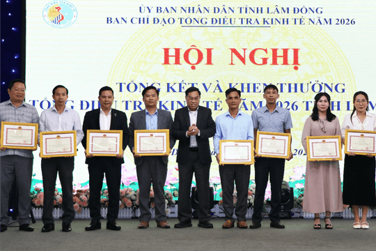 Lâm Đồng hoàn thành Tổng điều tra kinh tế năm 2026