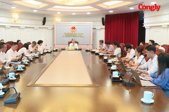 Khẩn trương hoàn thiện Nền tảng Quản lý án toàn trình