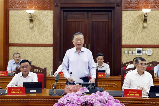 Tổng Bí thư, Chủ tịch nước chủ trì phiên họp Ban Chỉ đạo Trung ương về phát triển khoa học, công nghệ, đổi mới sáng tạo và chuyển đổi số