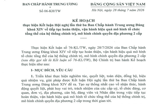 Hoàn thành sắp xếp báo, tạp chí thuộc Mặt trận Tổ quốc trong giai đoạn 2026-2027