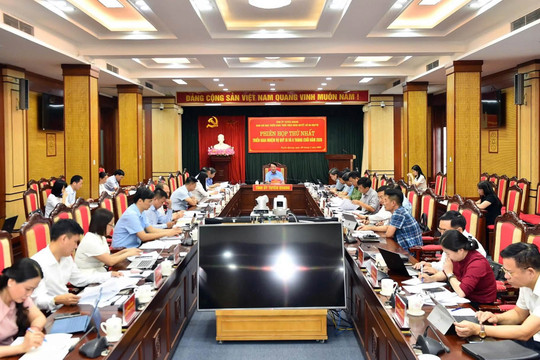 Tuyên Quang họp triển khai Nghị quyết 80-NQ/TW trong quý III