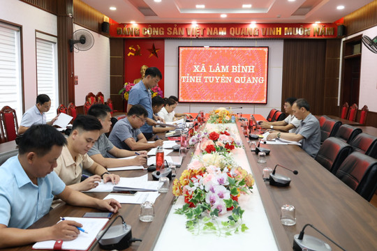 Tuyên Quang: Kiểm tra triển khai Chương trình MTQG tại xã Lâm Bình