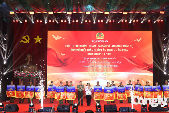 Lan tỏa pháp luật từ Hội thi bảo vệ ANTT ở cơ sở