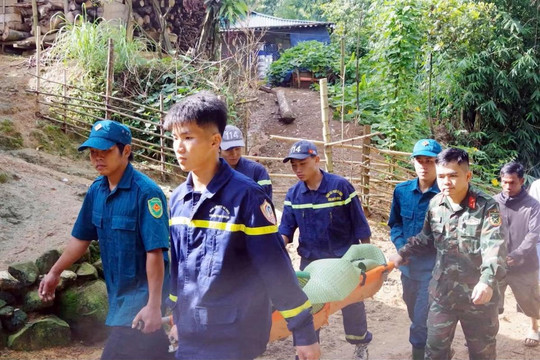 Tìm thấy thi thể 3 trẻ em bị lũ cuốn trôi ở Sơn La
