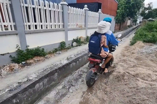 Kim Anh (Hà Nội): Thi công đường ngõ xóm bộc lộ nhiều bất cập