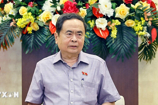 Chủ tịch Quốc hội Trần Thanh Mẫn: Xây dựng luật để mở đường cho phát triển